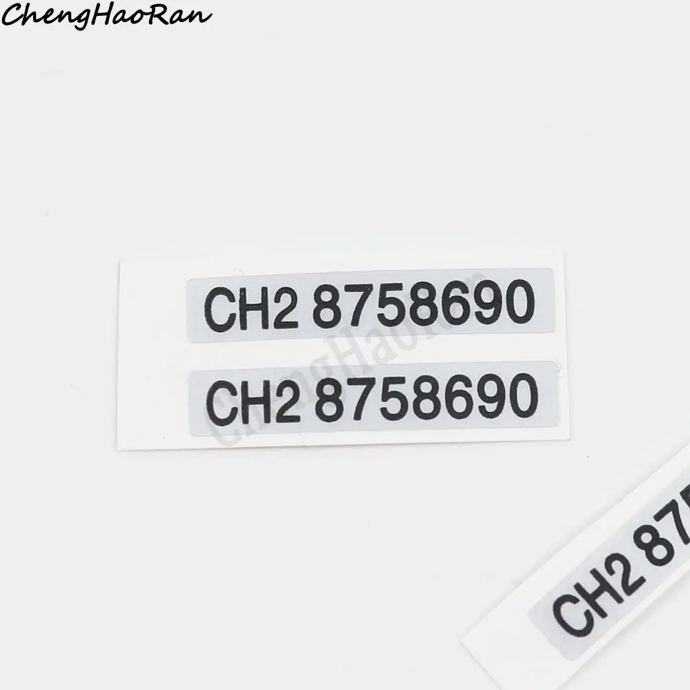 5 uds para GameBoy Advance GBC pegatina de número de serie reemplazo de etiqueta trasera para GameBoy GB GBC GBP etiquetas adhesivas de consola - imagen 5