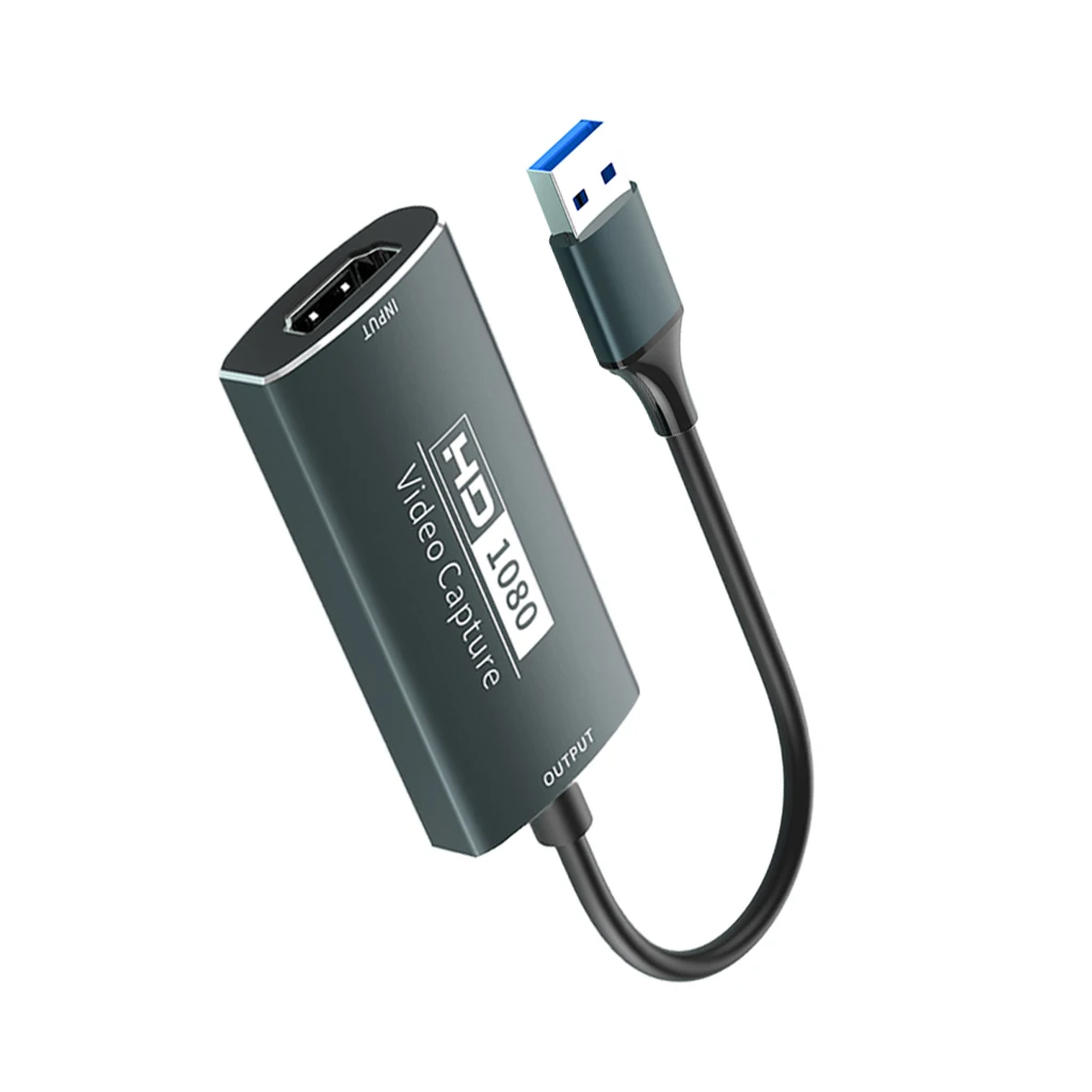 Tarjeta de vídeo USB 3,0 4K 30Hz compatible con HDMI a USB/tipo-c grabación de juegos para PC Switch Xbox grabación transmisión en vivo - imagen 5