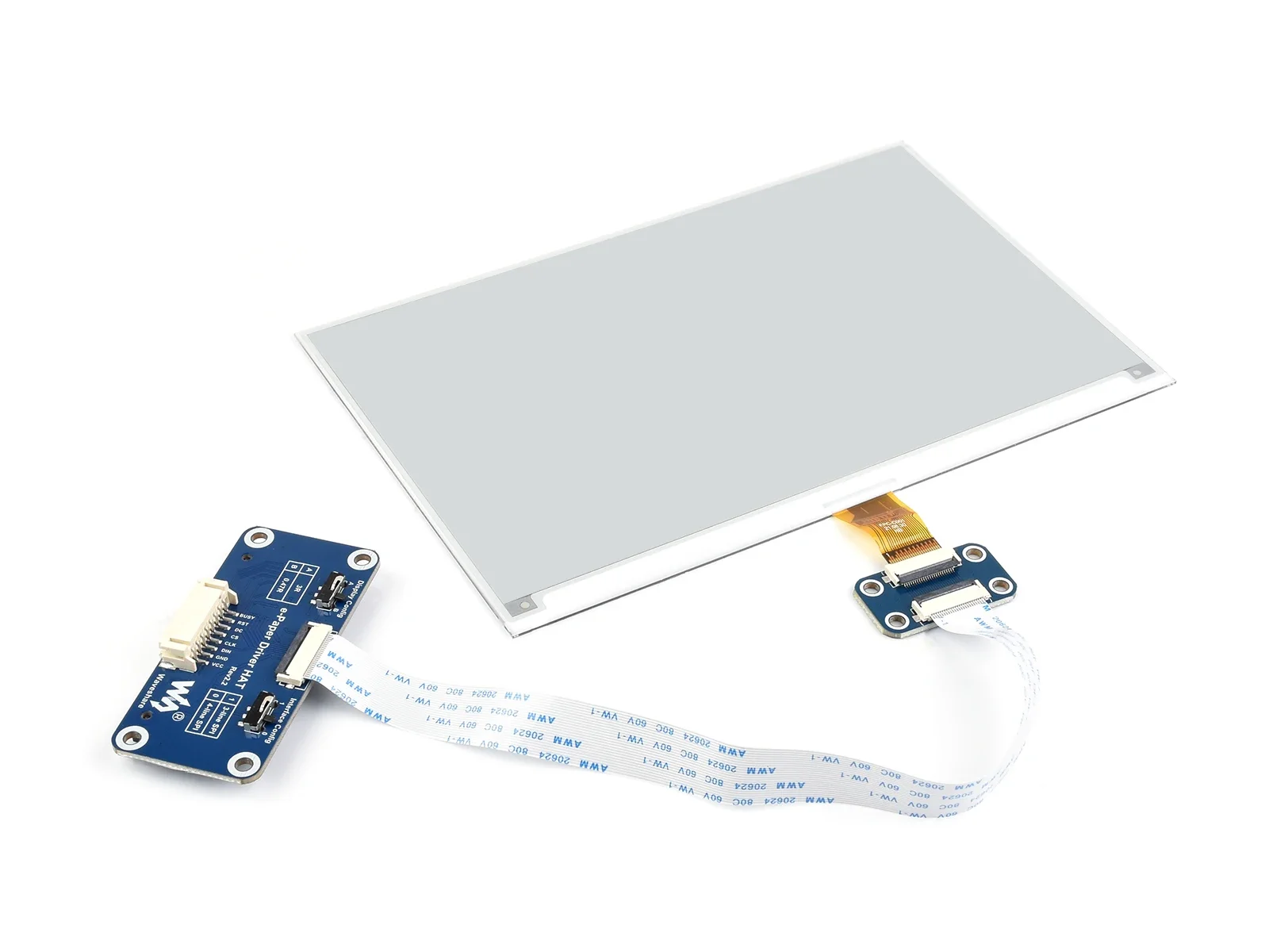 Waveshare 800x480 7,5 pulgadas E-Ink HAT Pantalla de papel electrónico compatible con Raspberry Pi STM32 Dos colores Consumo de energía ultrabajo - imagen 3