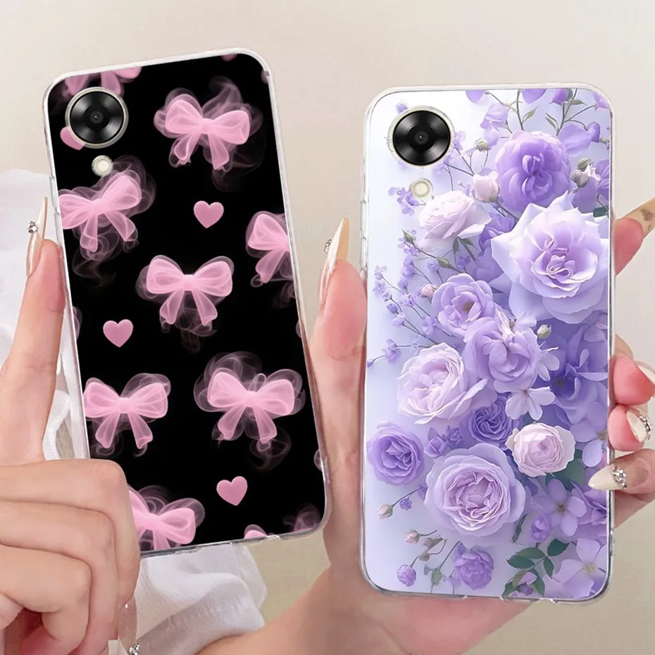 2025 funda de teléfono con estampado bonito para OPPO A17k A17 fundas de silicona suave TPU para Oppo A17 A 17 17K CPH2471 CPH2477 parachoques de cubierta trasera