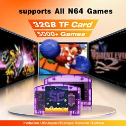 REMANK 5000 en 1 SC64Summer SC64 tarjeta de juego SC64 cartucho N64 de código abierto Retro para Nintendo SNES GBC N64DD videojuego SC64 N64