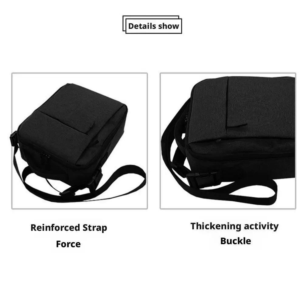 Bolsa de almacenamiento para DJI Mini 5 Pro, Estuche de transporte portátil, organizador de viaje portátil, funda protectora, bolso de hombro, accesorios para Dron - imagen 5