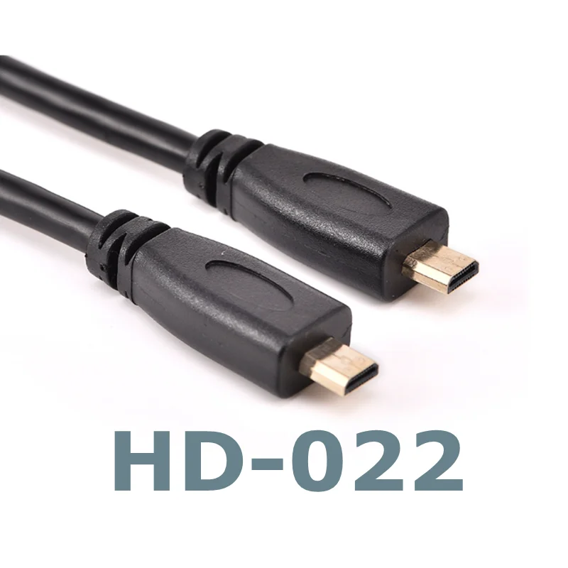 Cable Micro HDMI macho a Micro HDMI, Compatible con SamSung MOTO HTC DC DV, 30cm, 100cm - imagen 5