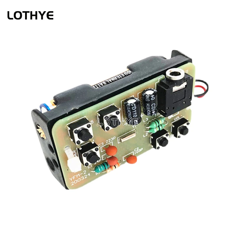 Kit de montaje de Radio DIY, piezas de Radio simples estéreo FM, 2,7-3,3 V, Kit electrónico DIY, Kit de insignia de enseñanza 76--108MHz - imagen 4