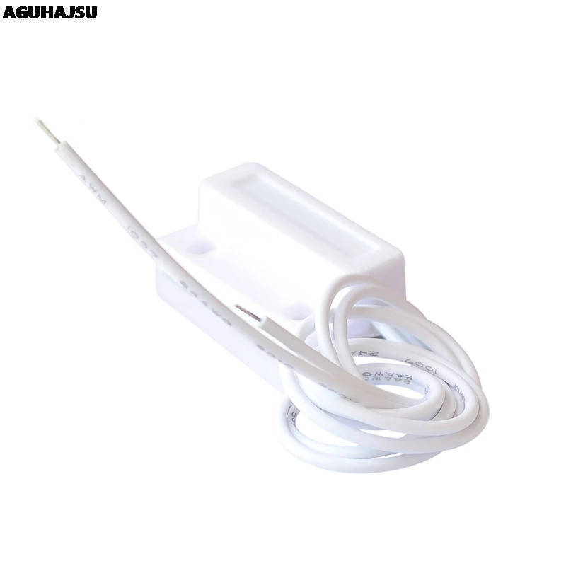 MC-38 MC38 Sensor de ventana de puerta con cable cable de 30mm alargar al azar interruptor magnético sistema de alarma de casa para arduino - imagen 3