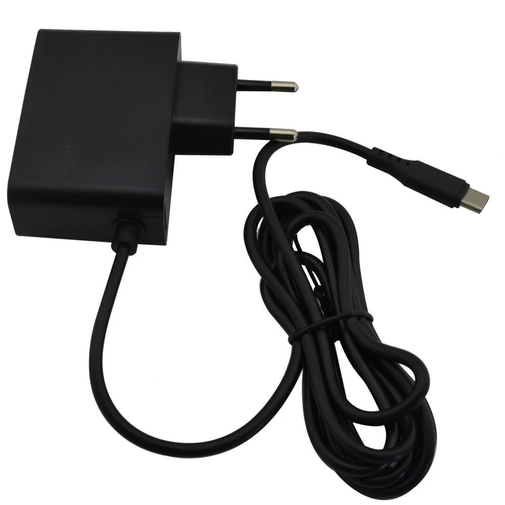 Adaptador de fuente de alimentación de CA, cargador de carga para NS, adaptador de consola de juegos Switch, enchufe de la UE - imagen 2