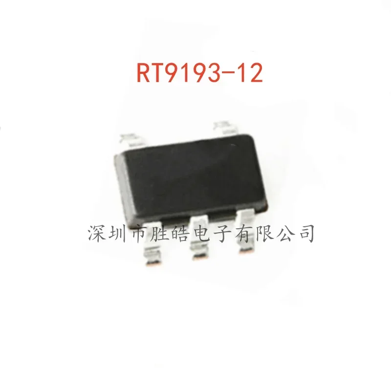 (10 uds) nuevo RT9193-12GB RT9193-12PB 1,2 V 300MA regulador LDO CMOS de alta velocidad SOT23-5 circuito integrado de RT9193-12