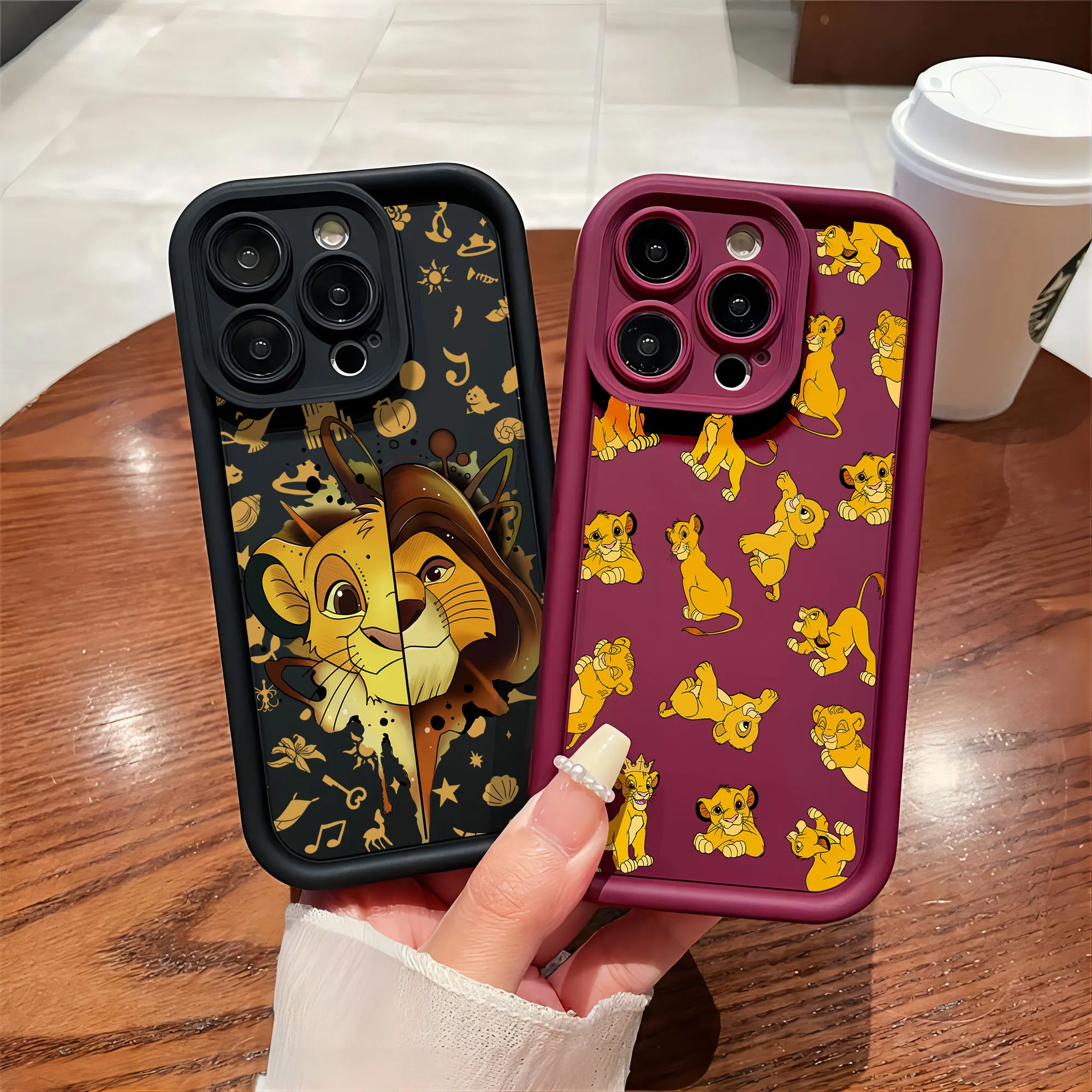 Funda de teléfono The Lion King Disneys Hot Simba para OPPO Realme 12 8 8i 7i 11 C11 C12 C15 C20 C21Y C31 C33 C35 C53 C55 4G 5G - imagen 2