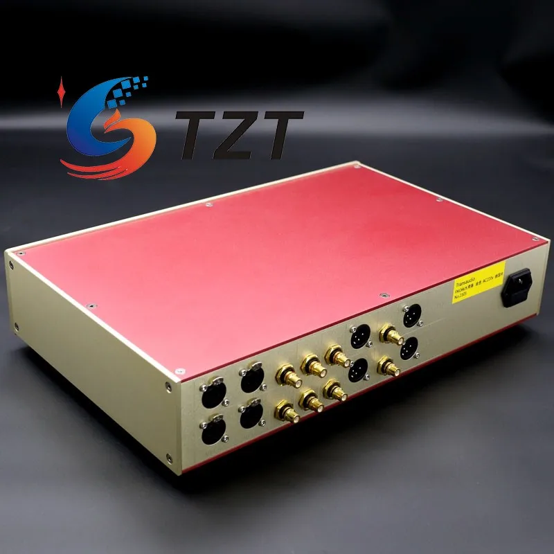 Preamplificador TZT Transaudio FM266 Preamplificador de grado audiófilo (110 V/220 V rojo dorado/plateado/negro completo) con circuito de preamplificador FM266 - imagen 2