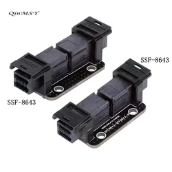 PCIe 4.0 Mini SAS HD SFF-8643 doble hembra PCBA