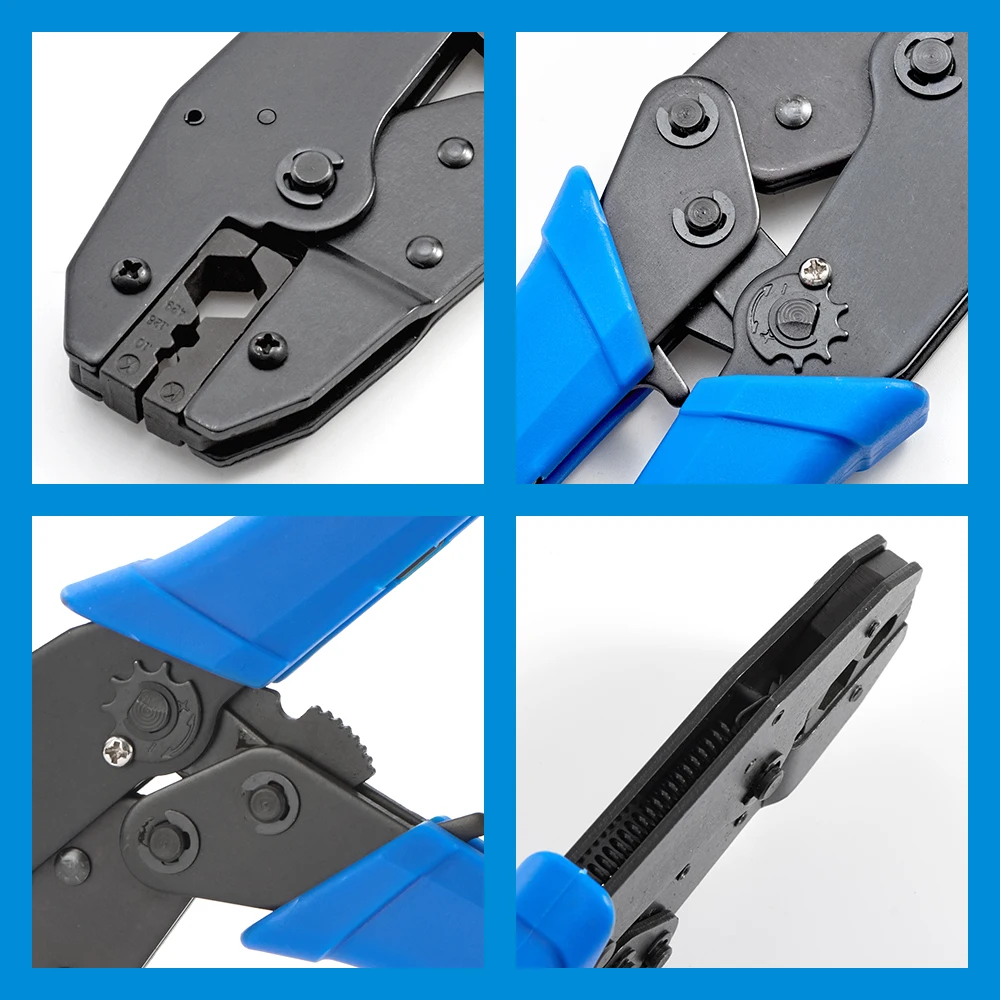 Juego de herramientas de prensado, alicates prensados, herramientas de electricista, abrazadera de terminales eléctricos, conector de presión electrónico manual - imagen 4