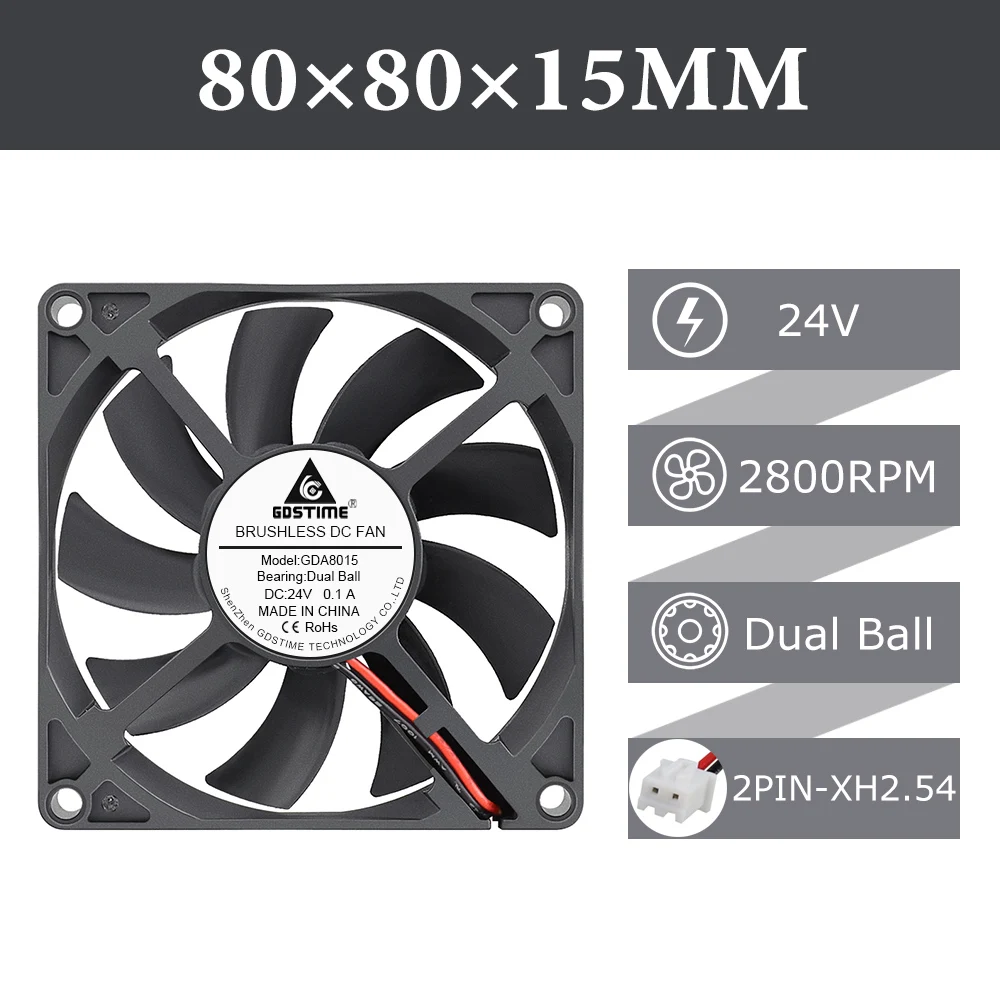 24V Dual Ball 2P2.54