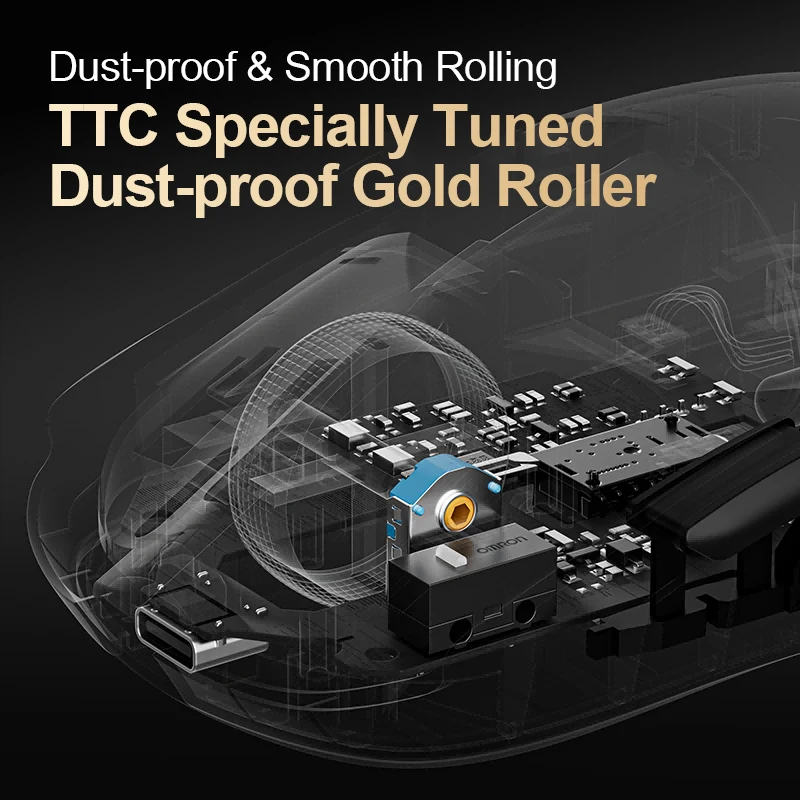 Ratón para juegos VGN Dragonfly F2 Pro MAX Bluetooth PAW3395 2,4G ratón inalámbrico para deportes electrónicos recargable ligero ergonómico - imagen 3