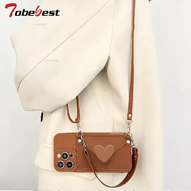 Funda de cuero con correa de mano y cordón cruzado para Xiaomi POCO X7 Pro Redmi Turbo 4 3 - imagen 2