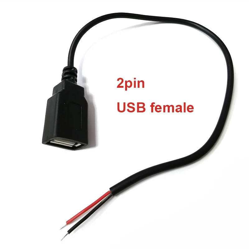 2 wire usb female