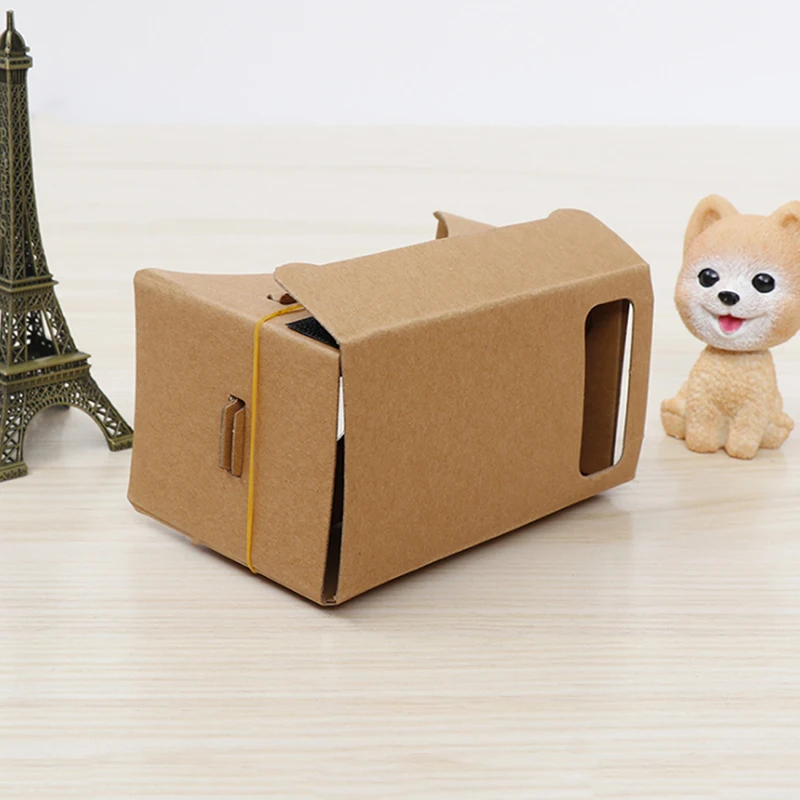 Gafas de realidad Virtual Google Cardboard 3D Vr para Android o teléfono, nuevo modelo VR DIY, transforma su dispositivo en una pantalla grande, 1 ud. - imagen 5