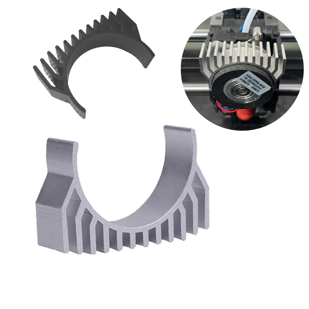 Disipador de calor del Motor del extrusor para Creality K1 K1C K1 Max, herramienta de refrigeración para otros extrusores equipados con Motor Similar Voron Ender3 V3