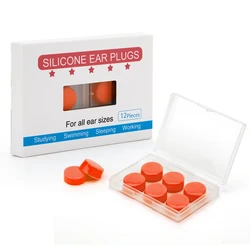 Tapones de Silicona para Dormir – Reducción de Ruido Reutilizables