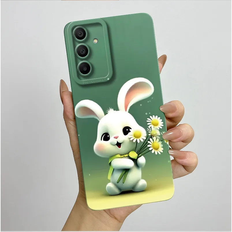Para Samsung Galaxy A17 5G funda de teléfono moda estilo estético suave silicona líquida a prueba de golpes contraportada antideslizante Fundas carcasa - imagen 4