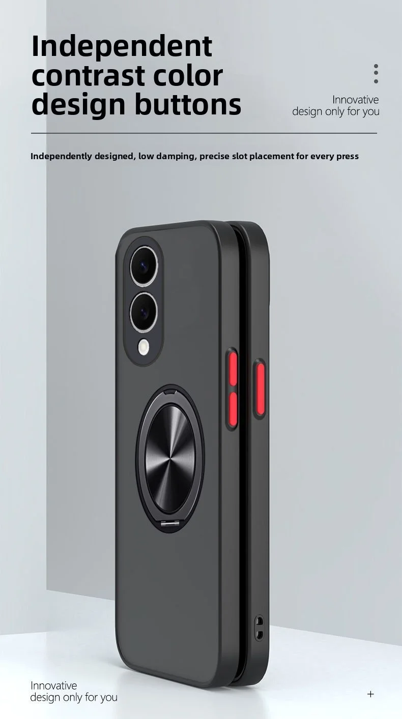 Para Samsung Galaxy S25 S24 S23 Ultra funda dura con anillo de PC soporte cubierta trasera protectora magnética para Samsung S25 S24 S23 Plus Shell - imagen 5