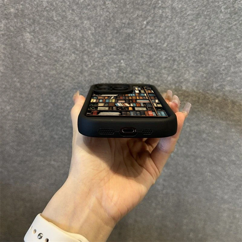 Funda para Xiaomi Redmi Note 14 13 12 Pro Plus 5G 12S 11S 11 10 Redmi 12C 13C 14C 13 estantería creativa cubierta de silicona a prueba de golpes - imagen 5