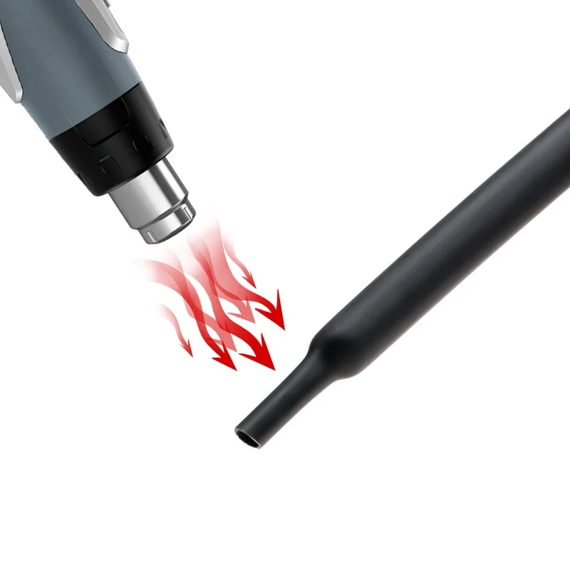 Protector de Cable de Tubo termorretráctil, 1m, 2:1, diámetro de envoltura 1/2/3/4/5/6/8/10/20/30/50mm, manguito de Cable, manguito de Tubo termorretráctil - imagen 3