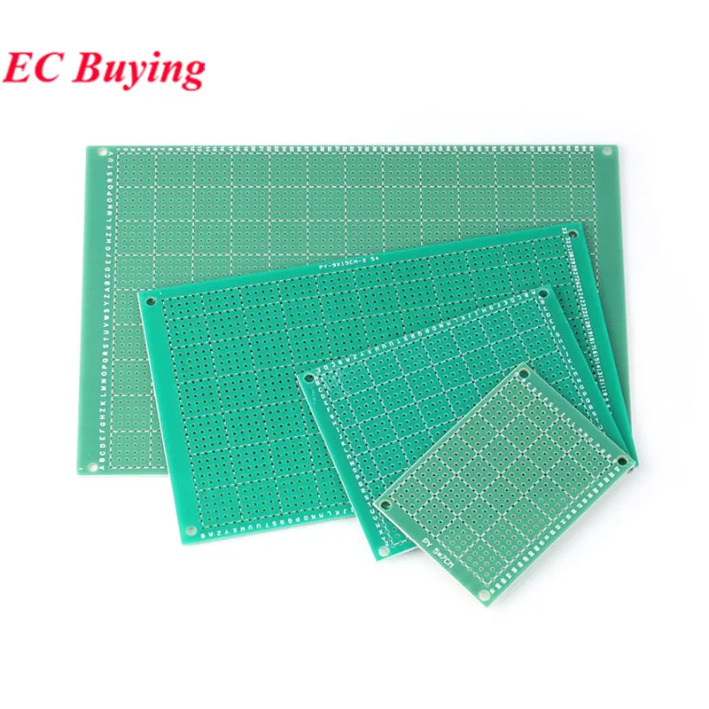 Placa de circuito impreso Universal PCB de un solo/doble cara 20*30 15*20 12*18 10*15 10*10 8*12 6*8 2*8 4*6 7*9CM placa de placa de pruebas - imagen 4