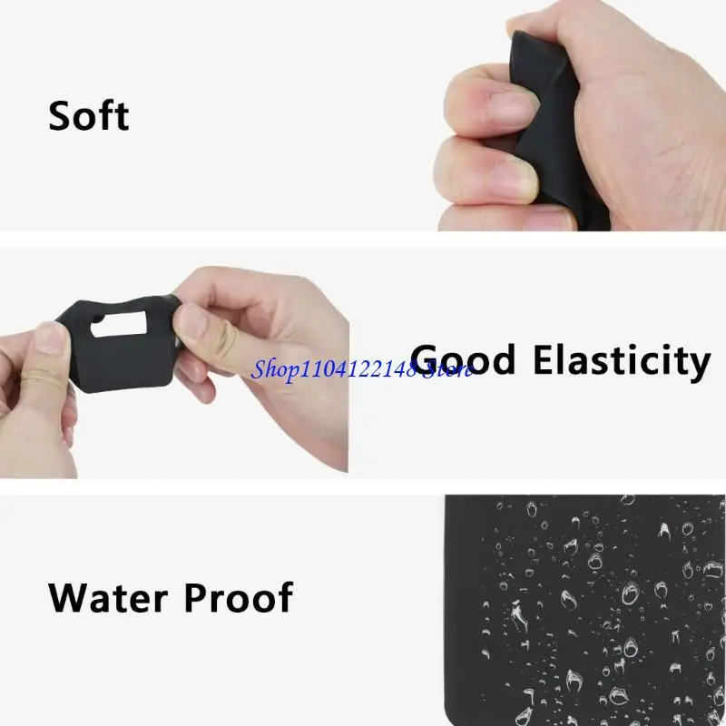 Funda silicona segura P9FA para podcasters viaje para micrófonos RODE Wireless Go/Go II - imagen 5