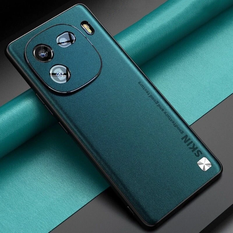 Para IQOO 12 neo 10 13 Funda de cuero Premium para Vivo Iqoo 12 Pro protección de cámara de silicona parachoques a prueba de golpes IQOO12 parachoques - imagen 2