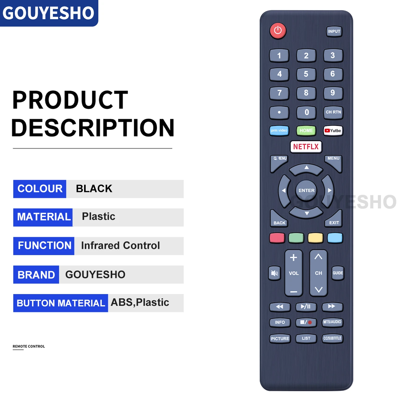 Nuevo mando a distancia para KONKA HYUNDAI Seiki Atvio Sanyo Speler GHIA DYON 3402753   Televisor inteligente - imagen 5