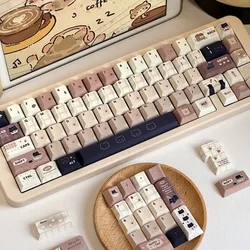 Meow Fun Time: Teclas PBT para teclado mecánico, perfil Cherry