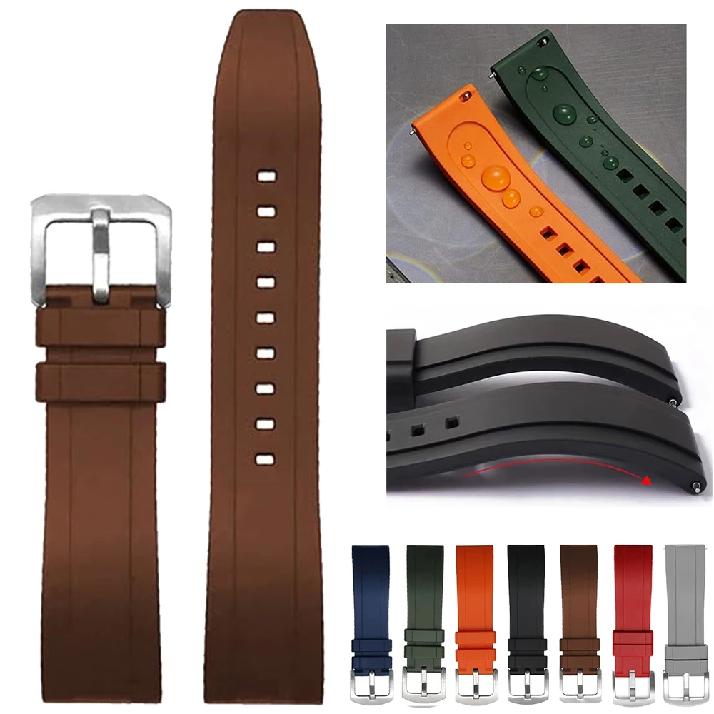 Correa de diseño curvo para reloj inteligente POLAR IGNITE 3 2/Vantage V3 M2 M / UNITE/GRIT X Pro/Pacer, pulsera de silicona de 22mm y 20mm