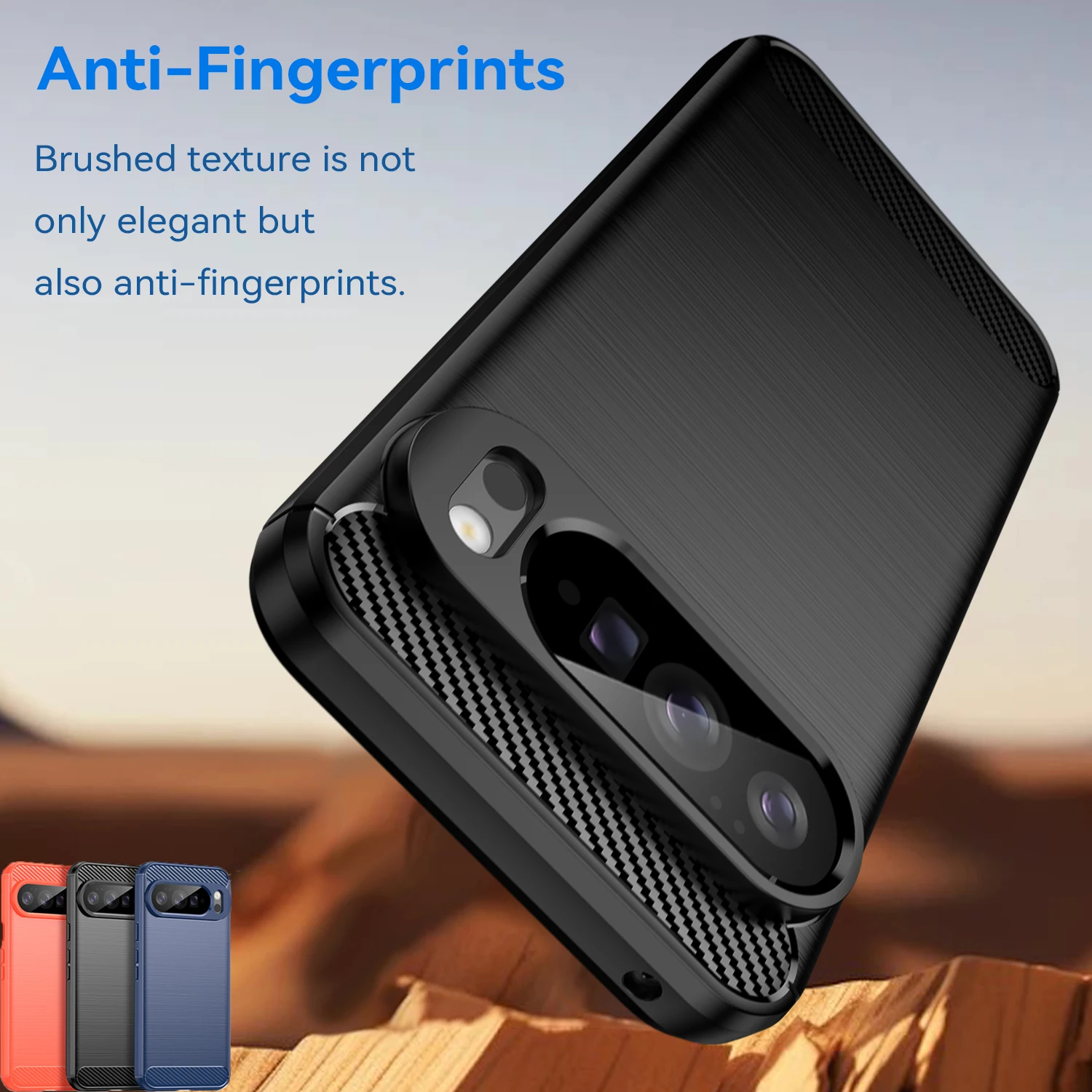 Para Google Pixel 10 Pro XL funda de silicona parachoques TPU funda protectora de goma suave Google Pixel 10 Pro XL funda Pixel 10 Pro XL