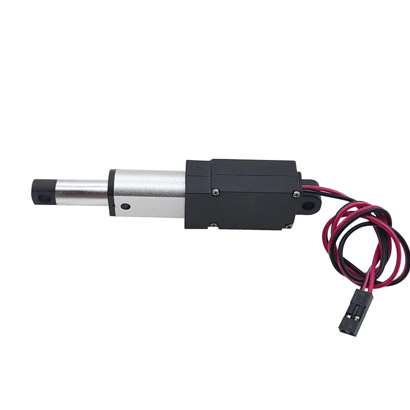 Micro actuador lineal DC 12V Motor 10/15/20/25mm carrera Mini varilla de empuje eléctrica Putter para controles remotos automatización del hogar - imagen 2