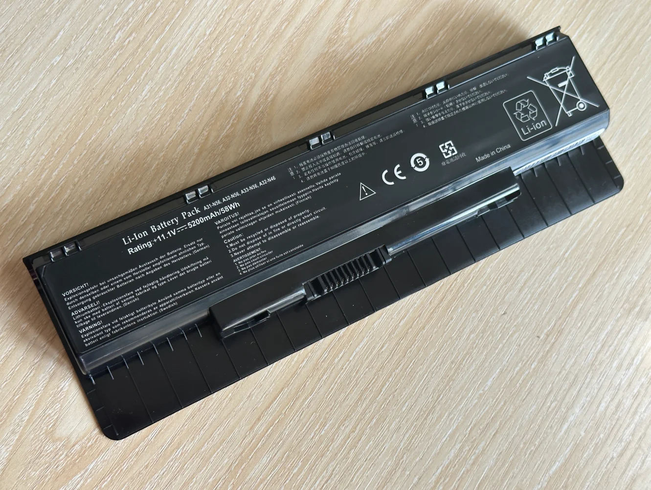 A31-N56 A32-N56 A33-N56 batería del ordenador portátil para For Asus N46 N46V N46VJ N46VM N46VZ N56 N56D N56DP N56V N56VJ N56VM N56VZ - imagen 4