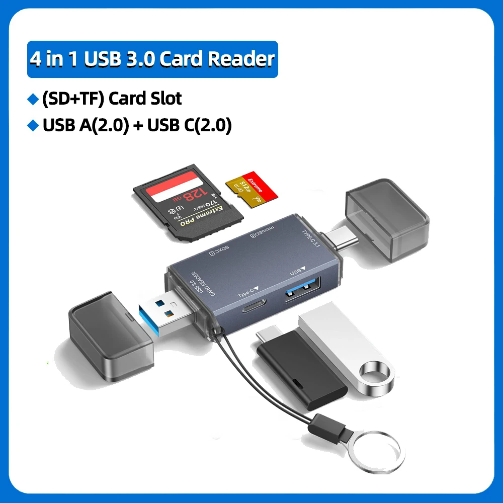 USB 3.0 (SD TF Hub)