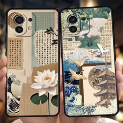 Funda Xiaomi 15 Ultra / 14T Pro / Poco X7 – Etiqueta Japonesa Osaka