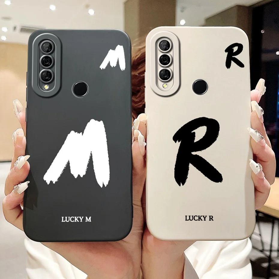 Nueva funda de teléfono con letras a la moda para Huawei Y9 Prime 2019 / Y9 2019, funda de silicona suave a prueba de golpes para parachoques Huawei Y9 Y9Prime