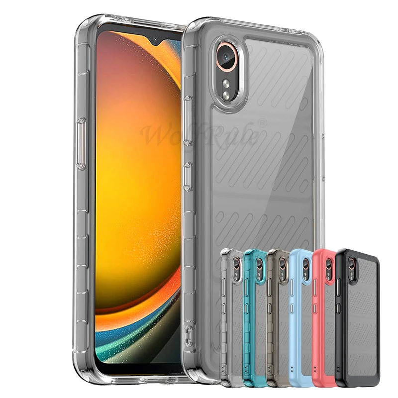 Para Samsung XCover 7 funda Samsung Galaxy XCover 7 Capas armadura a prueba de golpes parachoques transparente Color transparente Samsung XCover 7 - imagen 2