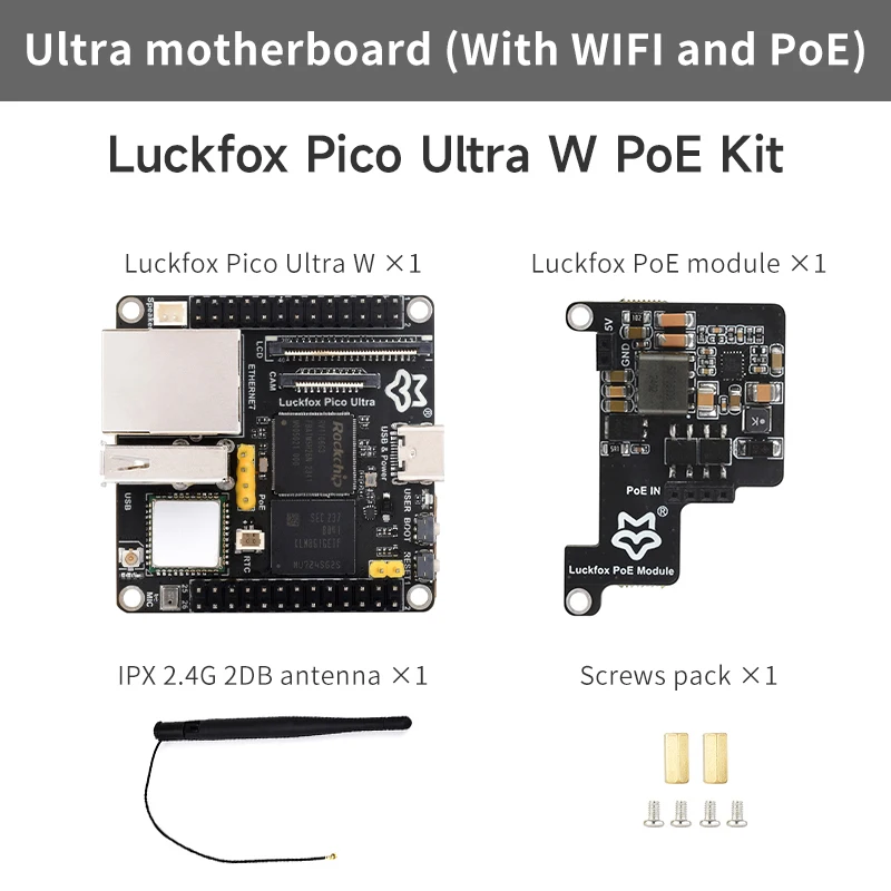Pico Ultra W PoE Kit