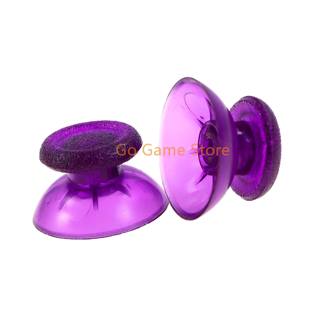 100 Uds para Playstation 4 PS4 reemplazo colorido transparente 3D Rocker Joystick Shell tapas de setas - imagen 4