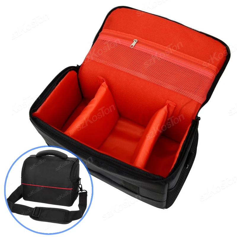 Bolso de hombro para cámara Digital DSLR, funda impermeable, bolsa de fotografía para Canon, Nikon, Sony - imagen 2