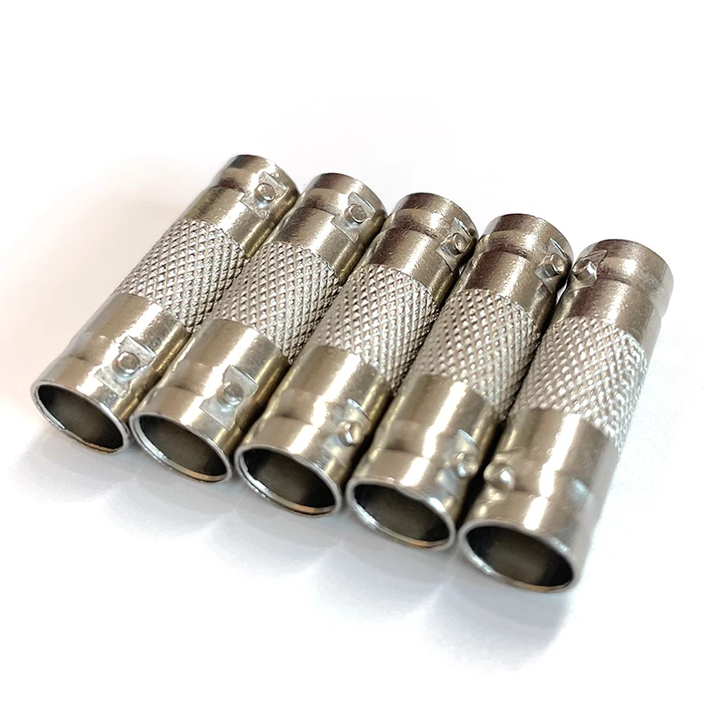 Acoplador en línea BNC hembra a hembra, extensor de conector Coaxial BNC para cámara CCTV, accesorios de sistema de videovigilancia, 5 uds. - imagen 4
