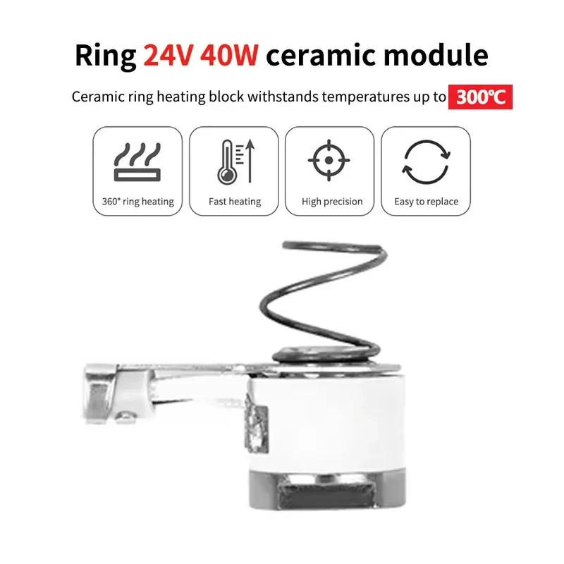 Kit Hotend de cerámica E3D Revo mejorado, núcleo calentador de calentamiento rápido para cambio rápido E-3-D REVO H2 V2S Ender 3,Pro,V2,Voron Hot End - imagen 2