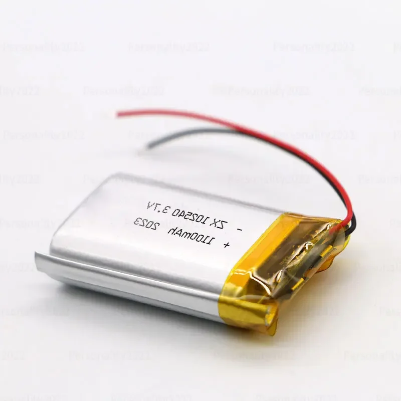 Batería de litio Lipo 3,7 V 102540, baterías de polímero de 1100mAh para Localizador Gps, Mp3/Mp4, equipo de belleza médica, celda recargable - imagen 3