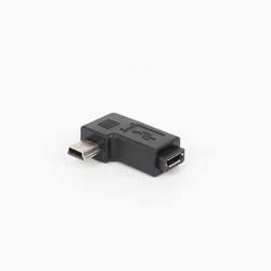Adaptador Mini USB 2.0 a Micro USB Hembra – 5 Pines Angular