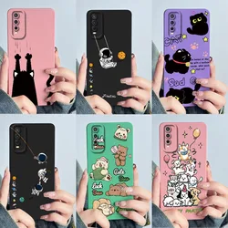 Funda de silicona mate para Vivo Y20, Y20i, Y20s y Y20G