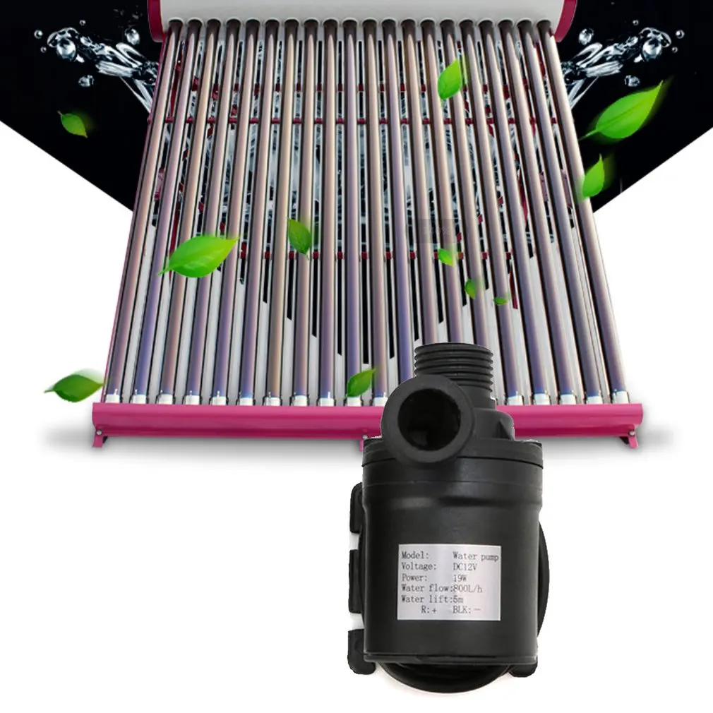 Mini bomba de agua sumergible ultrasilenciosa, Motor sin escobillas, resistente al calor, eléctrica, DC12/24V, 800L/H - imagen 2
