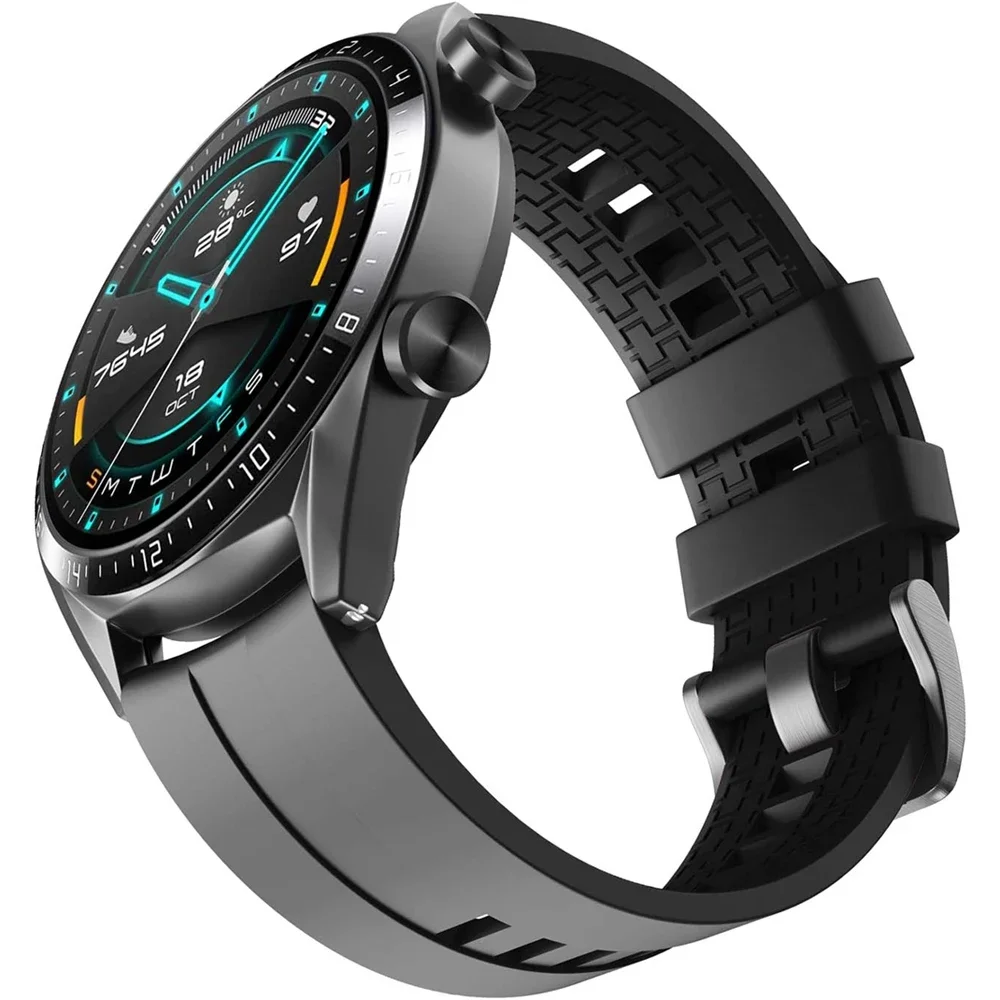Correa de silicona para reloj HUAWEI GT 4 3 2 46mm 42mm/Runner/Ultimate Band para Samsung/Amazfit/TicWatch/SUUNTO/Xiaomi, 20 22mm