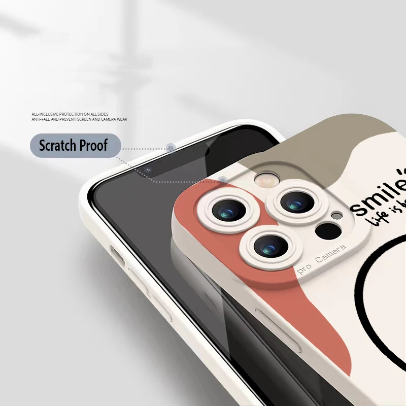 Funda de teléfono con cara sonriente de dibujos animados para Samsung Galaxy S25 S24 S23 S22 Ultra Plus S21 FE A16 A33 A53 A34 A54 5G A15 A35 A55 - imagen 4